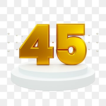 Số 45 PNG, vector, PSD và hình ảnh biểu tượng để tải xuống miễn phí | cây png