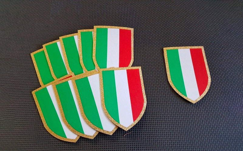 Biểu tượng Scudetto trên áo đấu của nhà vô địch Serie A